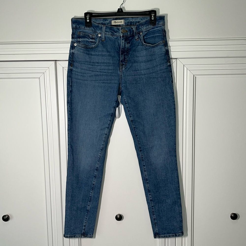 Madewell 9" Mid-Rise Skinny Jeans Size 29T